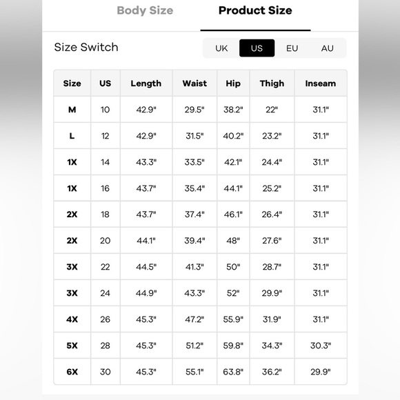 BloomChic Plus Size 2XL Flare Leg Button Detail High Rise Jeans us20 - Picture 6 of 6